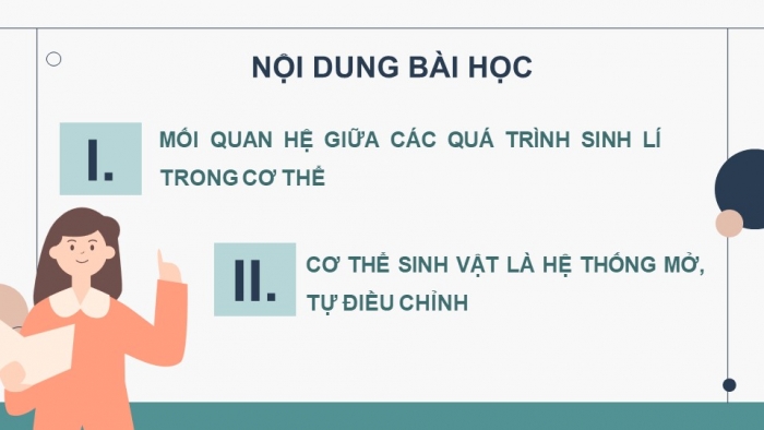 Giáo án điện tử Sinh học 11 cánh diều Bài 23: Cơ thể là một thể thống nhất 