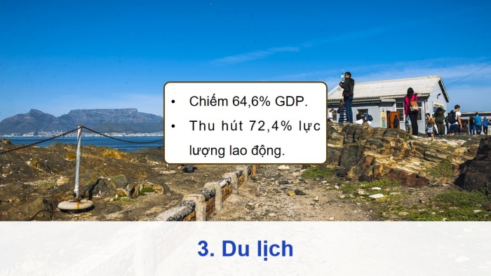 Giáo án điện tử Địa lí 11 kết nối Bài 31: Kinh tế Cộng hòa Nam Phi (P2)