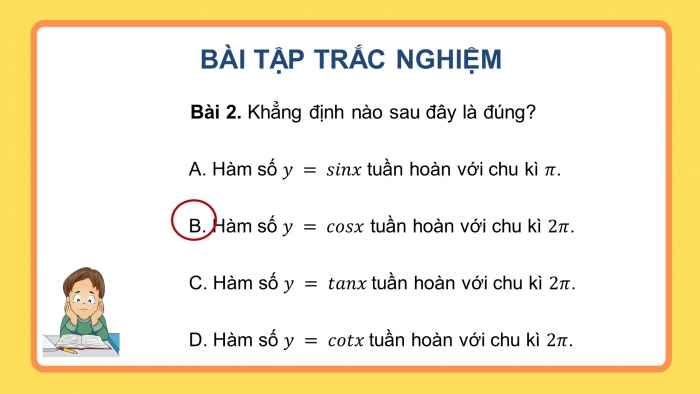 Giáo án điện tử Toán 11 kết nối: Bài tập ôn tập cuối năm