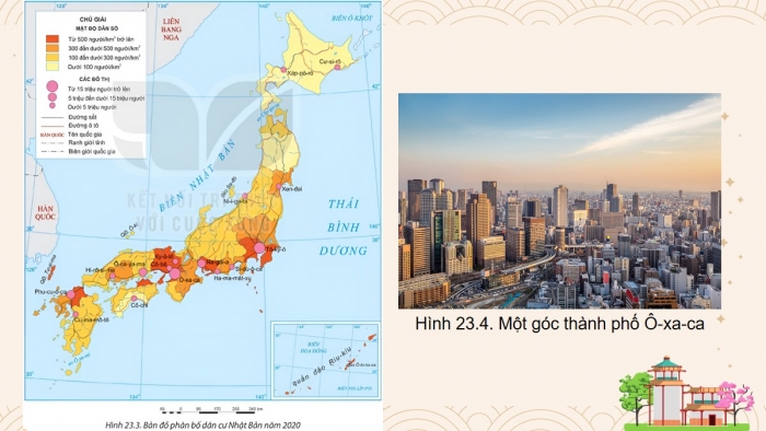 Giáo án điện tử Địa lí 11 kết nối Bài 23: Vị trí địa lí, điều kiện tự nhiên, dân cư và xã hội Nhật Bản (P2)