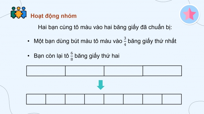 Giáo án điện tử Toán 4 cánh diều Bài 84: Phép chia phân số