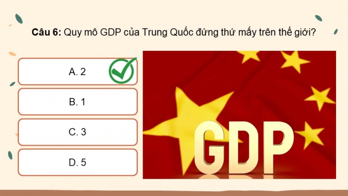 Giáo án điện tử Địa lí 11 chân trời Bài 27: Thực hành: Tìm hiểu sự thay đổi của nền kinh tế tại vùng duyên hải Trung Quốc