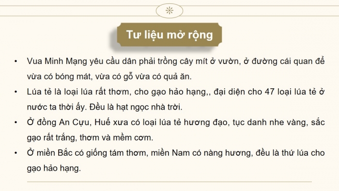 Giáo án điện tử Lịch sử 8 chân trời Bài 19: Việt Nam nửa đầu thế kì XIX (P2)