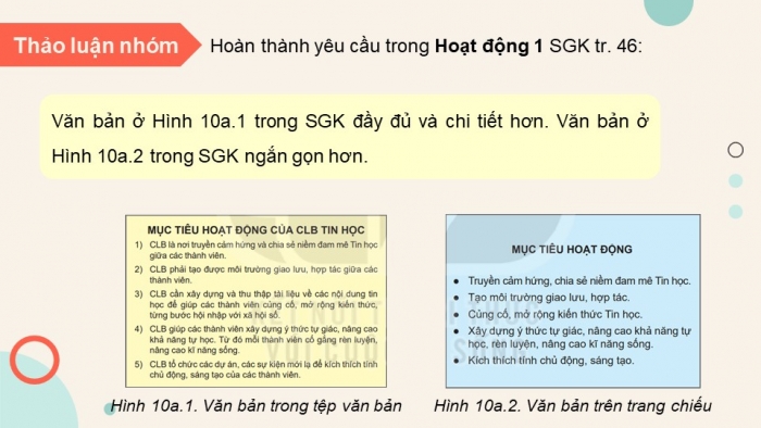 Giáo án điện tử Tin học 8 kết nối Bài 10a: Định dạng nâng cao cho trang chiếu