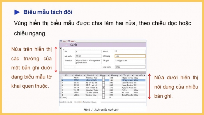 Giáo án điện tử Tin học ứng dụng 11 cánh diều Chủ đề F(ICT) Bài 4: Tạo và sử dụng biểu mẫu