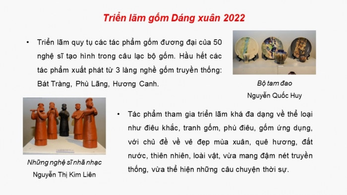 Giáo án Powerpoint Mĩ thuật 12 kết nối tri thức 