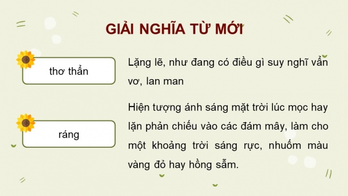 Giáo án điện tử Tiếng Việt 4 chân trời CĐ 6 Bài Dòng sông mặc áo