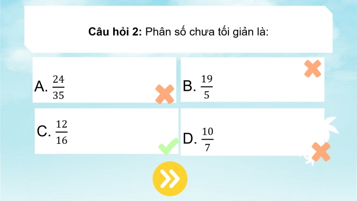 Giáo án powerpoint dạy thêm Toán 4 chân trời Bài 63: Rút gọn phân số