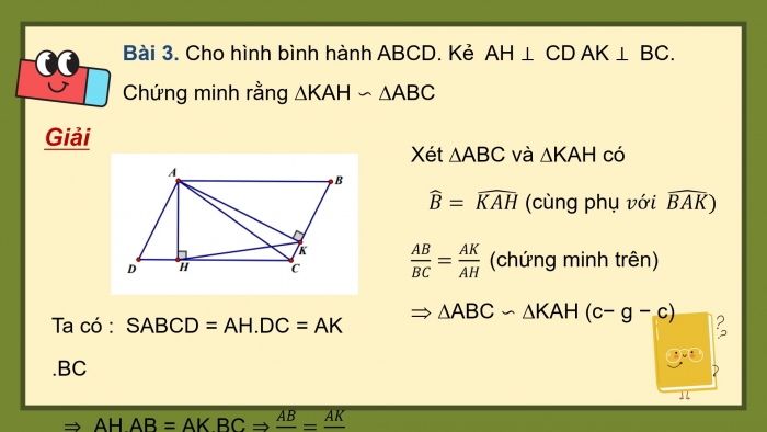Giáo án powerpoint dạy thêm Toán 8 cánh diều Chương 8 Bài 7: Trường hợp đồng dạng thứ hai của tam giác