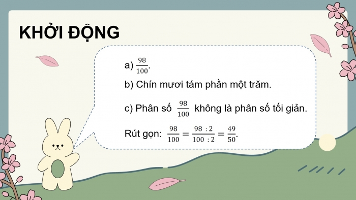 Giáo án powerpoint dạy thêm Toán 4 chân trời Bài 64: Em làm được những gì?