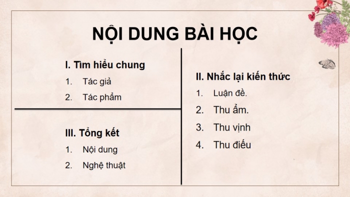 Giáo án powerpoint dạy thêm Ngữ văn 8 kết nối Bài 8: Nhà thơ của quê hương làng cảnh Việt Nam