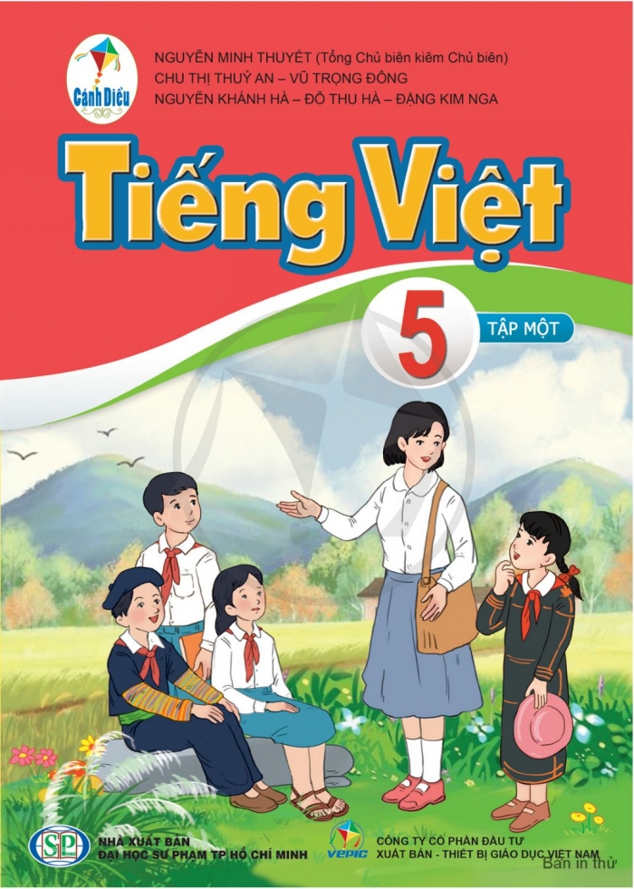 Tải PDF shs Tiếng việt 5 cánh diều tập 1