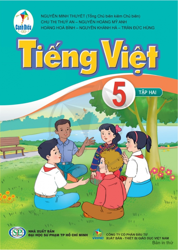 Tải PDF shs Tiếng việt 5 cánh diều tập 2