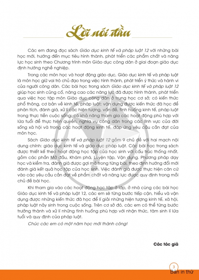 Tải PDF shs Giáo dục kinh tế và pháp luật 12 Cánh diều