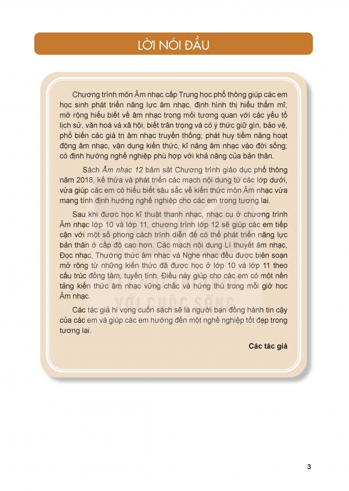 Tải PDF shs Âm nhạc 12 Kết nối tri thức