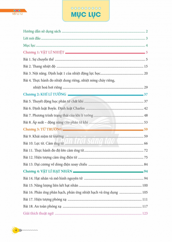Tải PDF shs Vật lí 12 Chân trời sáng tạo