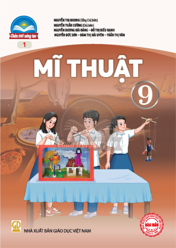Tải PDF shs mĩ thuật 9 bản 1 Chân trời sáng tạo