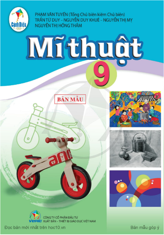 Tải PDF shs Mĩ thuật 9 Cánh diều