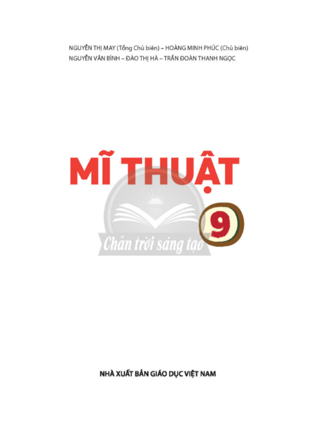 Tải PDF shs mĩ thuật 9 bản 2 Chân trời sáng tạo