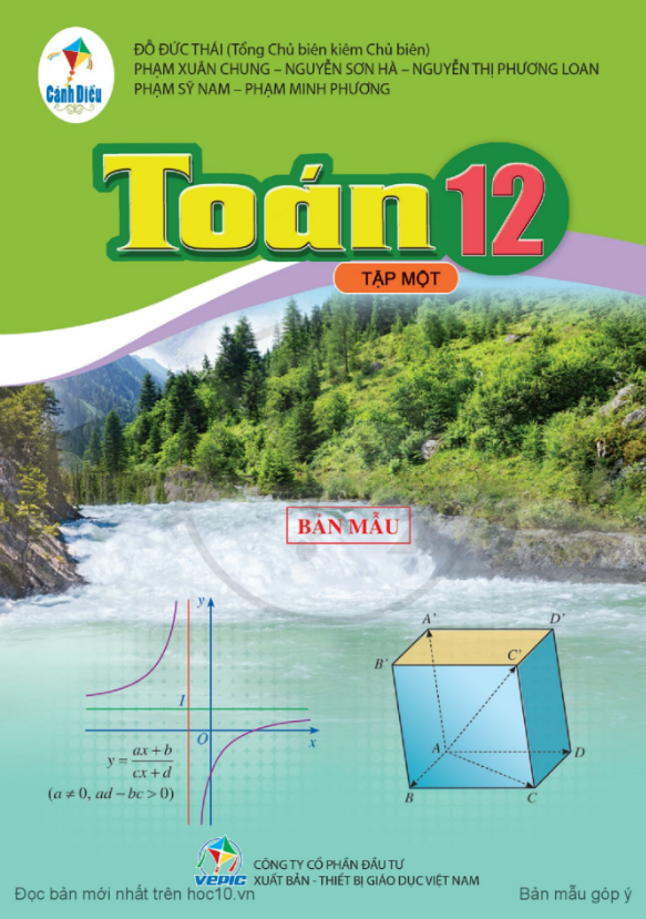 Tải PDF shs Toán 12  Cánh diều tập 1