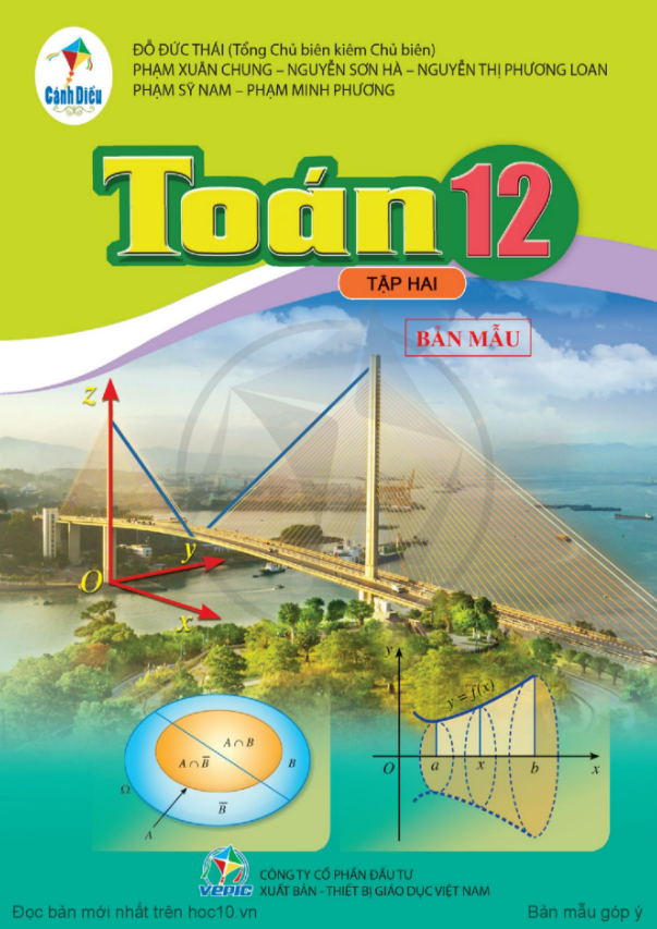 Tải PDF shs Toán 12  Cánh diều tập 2