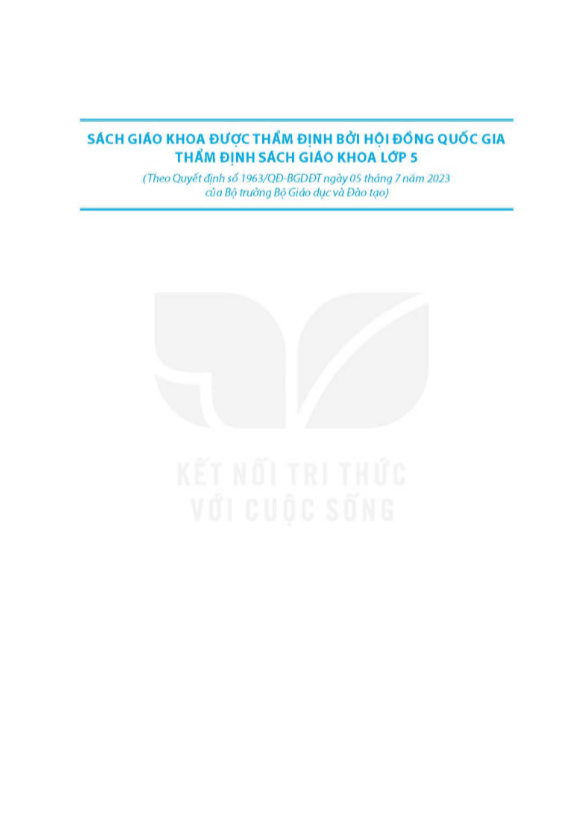 Tải PDF shs Thể dục 5 Kết nối tri thức