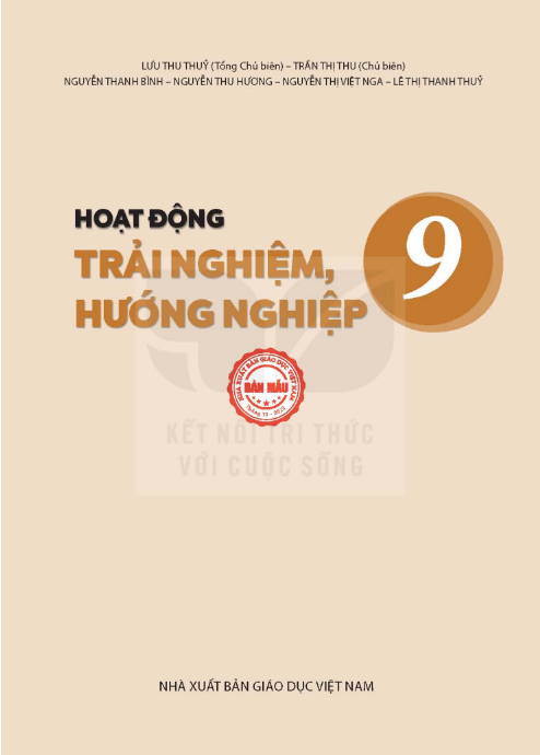 Tải PDF shs Hoạt động trải nghiệm 9 Kết nối tri thức