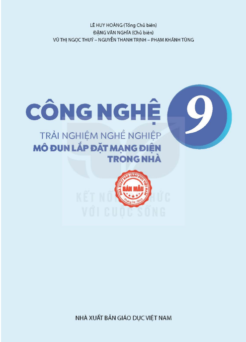 Tải PDF shs Công nghệ 9 - Lắp đặt mạch điện trong nhà kết nối tri thức