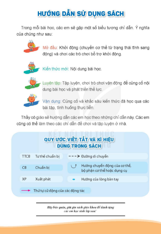 Tải PDF shs Thể dục 5 Kết nối tri thức