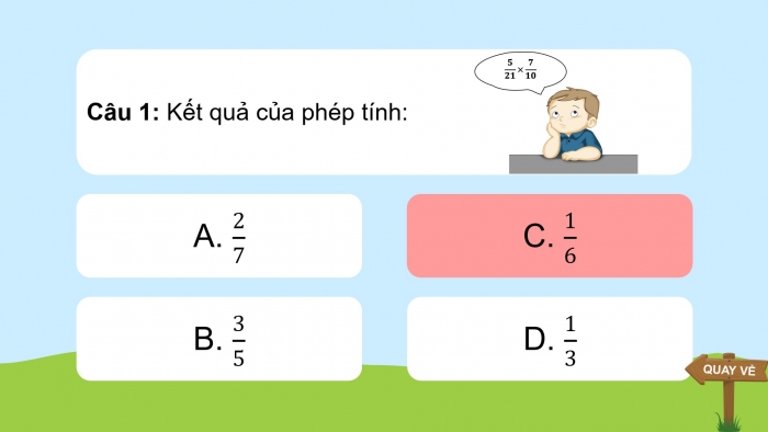 Giáo án powerpoint dạy thêm Toán 4 chân trời Bài 74: Phép nhân phân số