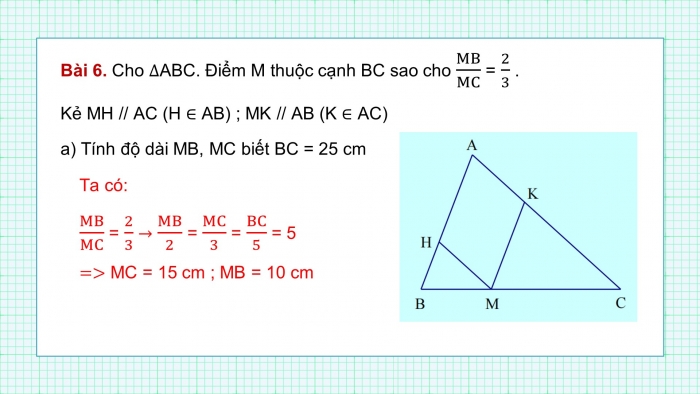 Giáo án powerpoint dạy thêm Toán 8 kết nối Bài 34: Ba trường hợp đồng dạng của hai tam giác