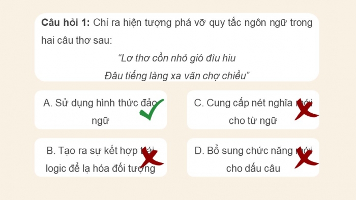 Giáo án powerpoint dạy thêm Ngữ văn 11 kết nối Bài 7 TH tiếng Việt