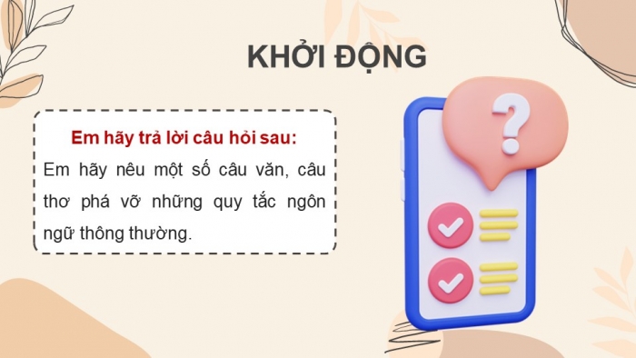 Giáo án powerpoint dạy thêm Ngữ văn 11 kết nối Bài 7 TH tiếng Việt