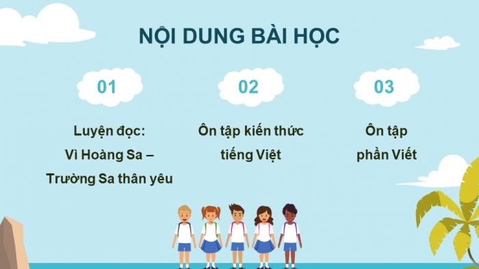 Giáo án powerpoint dạy thêm tiếng việt 4 chân trời CĐ 2 bài 6: Vì Hoàng Sa - Trường Sa thân yêu 