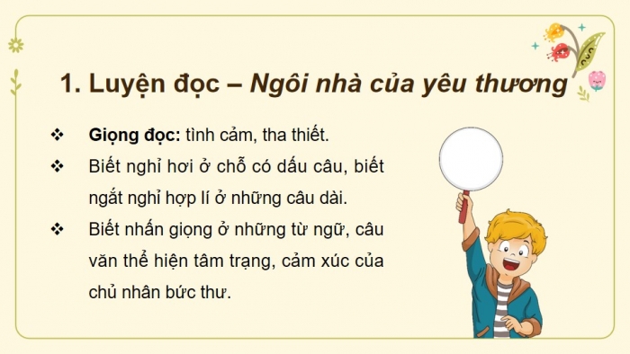 Giáo án powerpoint dạy thêm Tiếng Việt 4 kết nối Bài 26: Ngôi nhà của yêu thương