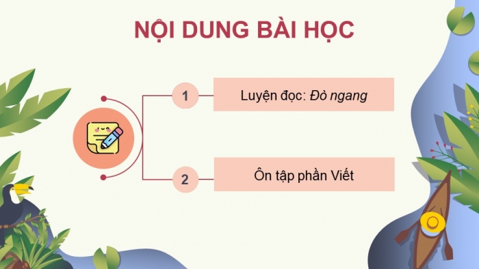 Giáo án powerpoint dạy thêm tiếng việt 4 kết nối Bài 8: Đò ngang