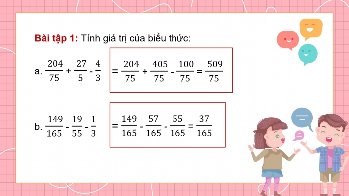 Giáo án powerpoint dạy thêm Toán 4 kết nối Bài 70: Ôn tập phép tính với phân số