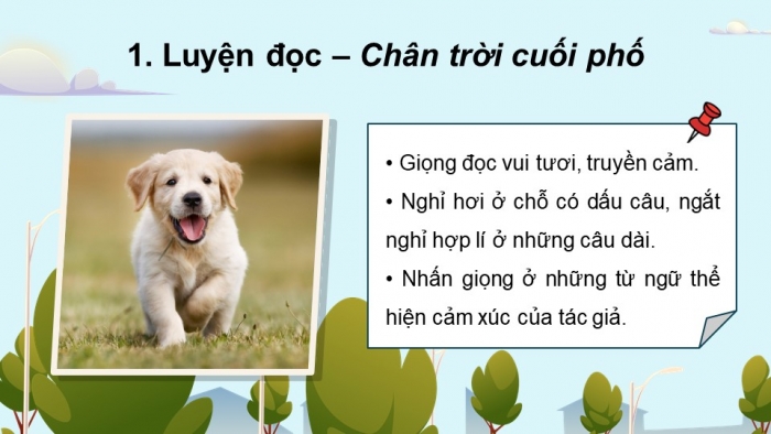 Giáo án powerpoint dạy thêm tiếng việt 4 kết nối Bài 14: Chân trời cuối phố