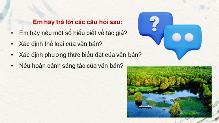 Giáo án powerpoint dạy thêm Ngữ văn 11 kết nối Bài 7 Cà Mau quê xứ