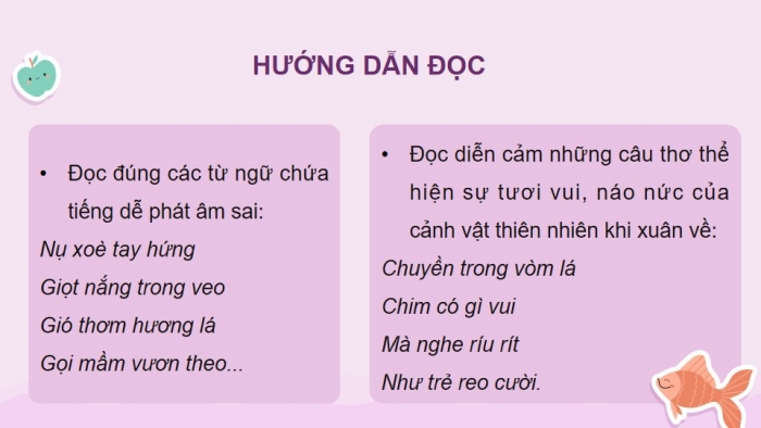 Giáo án powerpoint dạy thêm Tiếng Việt 4 kết nối Bài 18: Bước mùa xuân