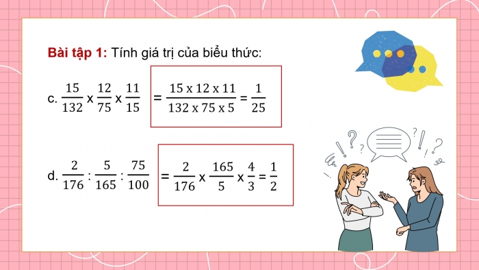 Giáo án powerpoint dạy thêm Toán 4 kết nối Bài 70: Ôn tập phép tính với phân số