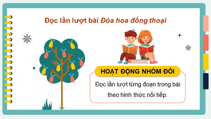 Giáo án powerpoint dạy thêm tiếng việt 4 chân trời CĐ 1 Bài 2: Đoá hoa đồng thoại 