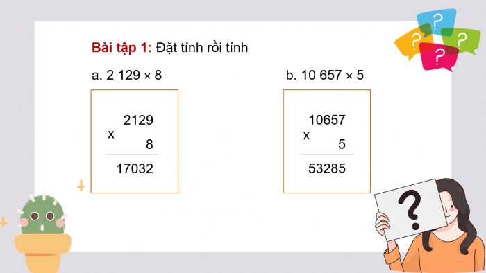 Giáo án powerpoint dạy thêm Toán 4 kết nối Bài 38: Nhân với số có một chữ số