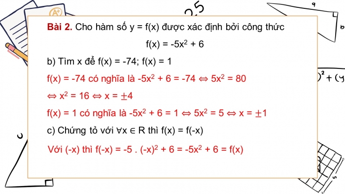 Giáo án powerpoint dạy thêm Toán 8 kết nối Bài 27: Khái niệm hàm số và đồ thị của hàm số