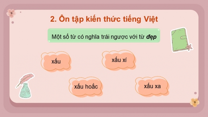 Giáo án powerpoint dạy thêm tiếng việt 4 chân trời CĐ 5 bài 8: Mùa hoa phố Hội