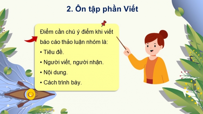 Giáo án powerpoint dạy thêm tiếng việt 4 kết nối Bài 8: Đò ngang