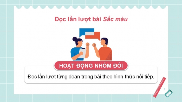 Giáo án powerpoint dạy thêm tiếng việt 4 chân trời CĐ 1 Bài 7: Sắc màu