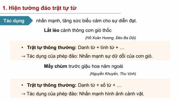 Giáo án powerpoint dạy thêm Ngữ văn 11 chân trời Bài 6 Thực hành tiếng Việt