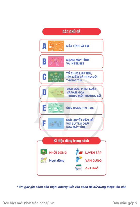 Tải PDF shs Tin học 5 Cánh diều 