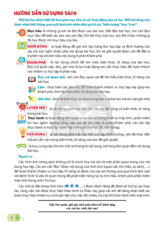 Tải PDF shs Tin học 5 Chân trời sáng tạo